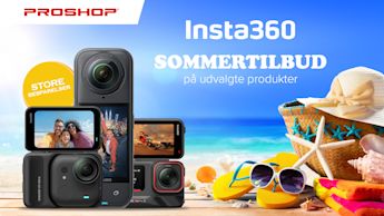 Fang sommerens eventyr i 360° med Insta360