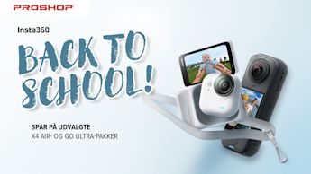 Fang hverdagen fra alle vinkler med Insta360