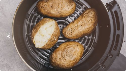 How to Make a Jacket Potato in an Air Fryer Hero Image