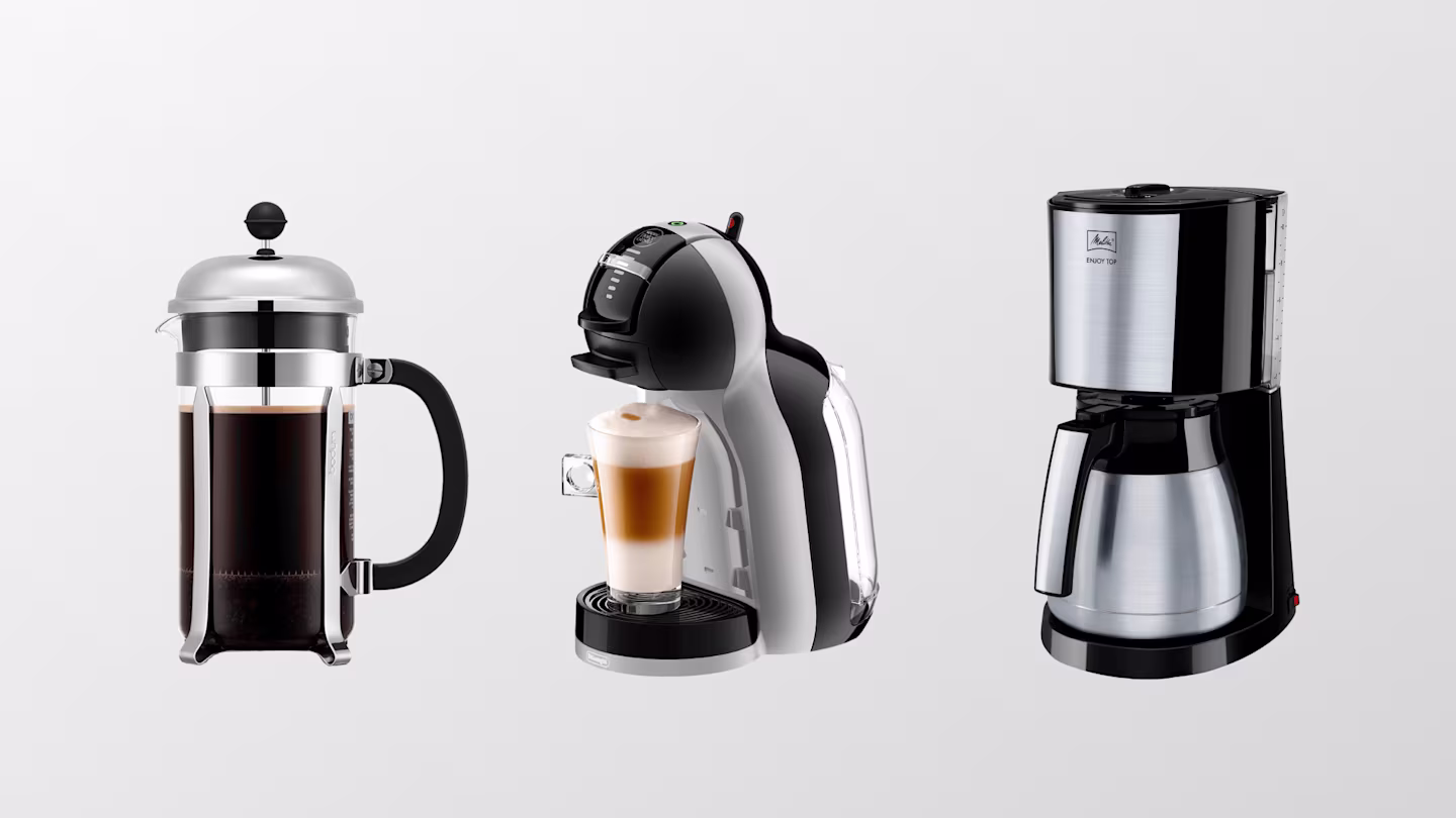 Kaffemaskiner under 1 000 kr Hero Image