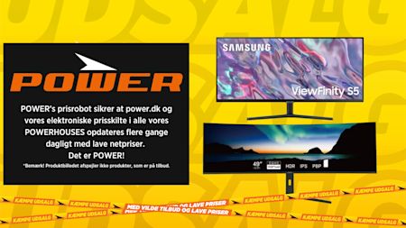 De bedste tilbud på skærme fra Power.dk