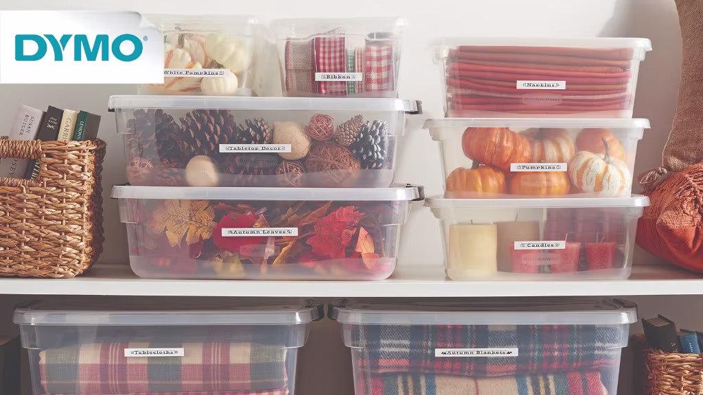 DK DYMO Autumn Hero Organised Storage