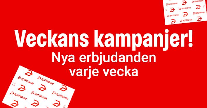 Veckans bästa deals hos Apotea Hero Image