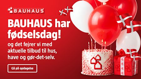 BAUHAUS FEJRER FØDSELSDAG, OG DU ER INVITERET 🇩🇰