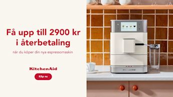 Köp en KitchenAid och få upp till 2 900 kr i återbetalning