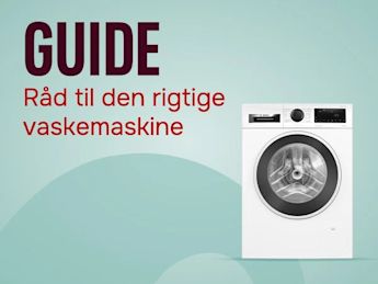 GUIDE: Råd til den rette vaskemaskine [Sponsoreret af Skousen]