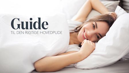 Få en bedre nattesøvn: Sådan vælger du den rigtige hovedpude