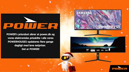 De bedste juletilbud på skærme fra Power.dk