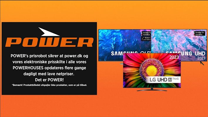 De bedste tilbud på TV fra Power.dk Hero Image
