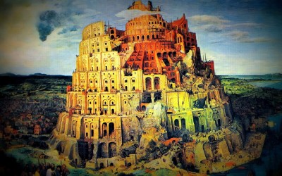 The picture of Babel Tower