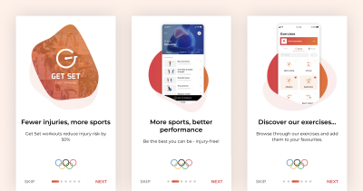 The Get Set as official App for Olympic Games 2021