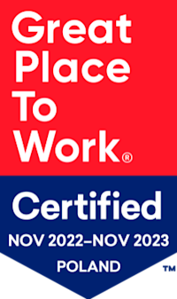 Great place to work badge