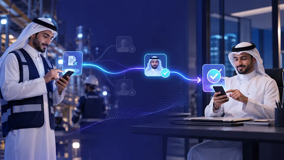 الخدمة الذاتية للموظفين: توجيه طلبات الإجازة تلقائيًا