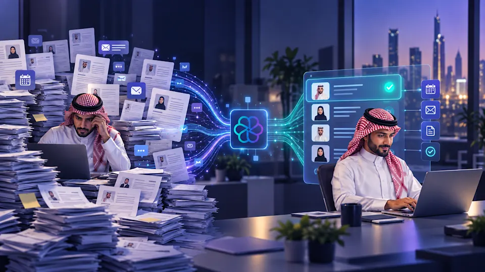 إنهاك مسؤولي التوظيف في السعودية وعلاج الذكاء الاصطناعي
