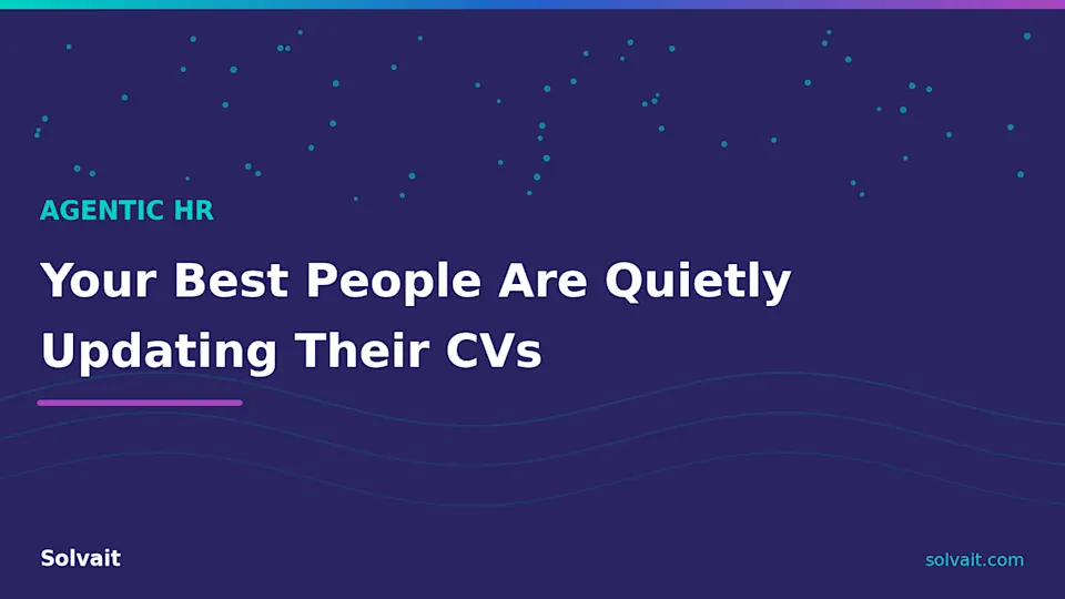 Your best employees are silently updating their resumes