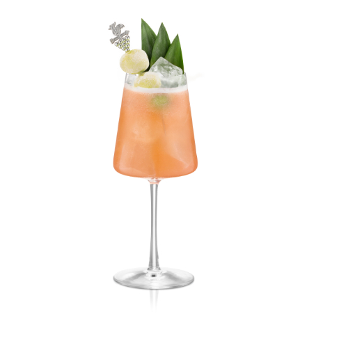 A CÎROC French Fizz cocktail with garnish.