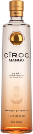 Ciroc Mango Vodka bottle