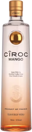 Ciroc Mango Vodka bottle