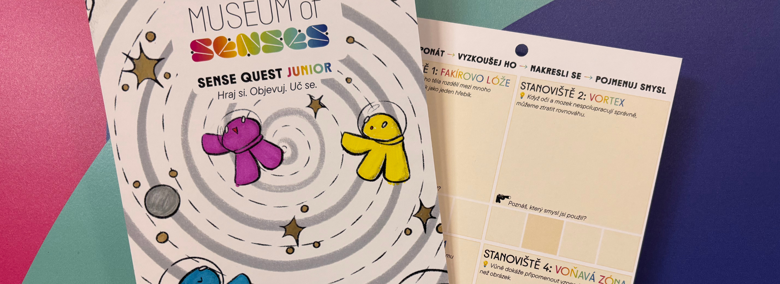 Sense Quest Junior Pro Děti | Muzeum Smyslů Praha