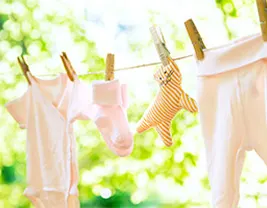 吐き戻しもリセット！赤ちゃん用衣類のお洗濯が楽になるポイントは？