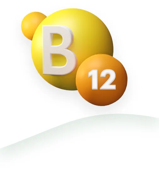 Logotipo que representa la vitamina B12