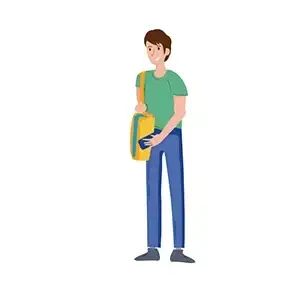 Gif de adolescente tomándose una selfie