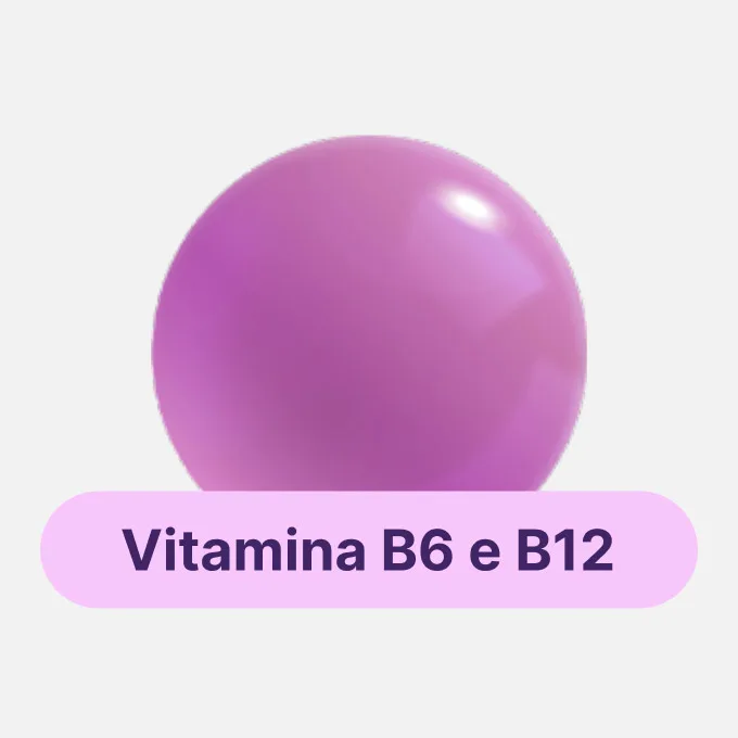 Vitamina B6 e B12 imagem