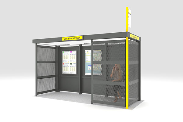 Schuilhuisje type BV zonder groendak