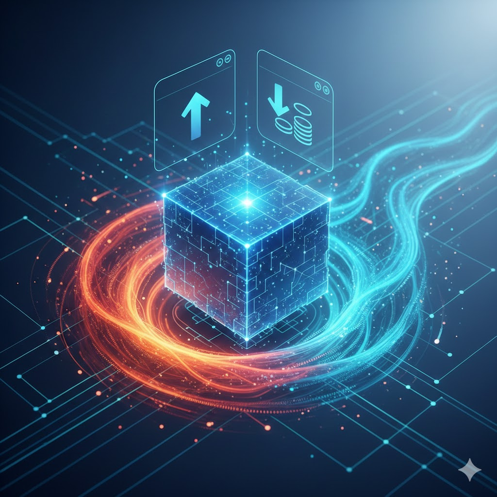 Eine künstlerische KI generierte Darstellung für den ESA Prozess