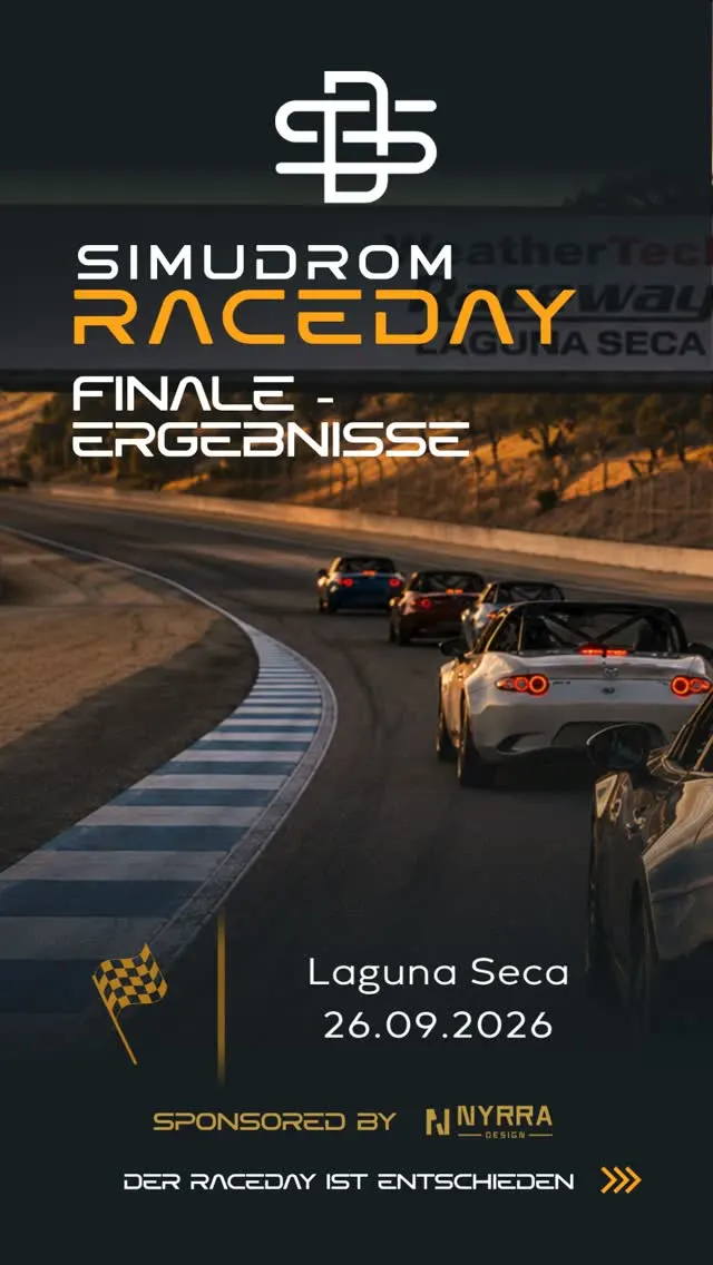 🏁 RACEDAY RESULTS 🏁

Was für ein Raceday! 🔥 
Enge Duelle, schnelle Runden und ordentlich Action bis ins Finale. 🏎️💨

Glückwunsch an unsere schnellsten Fahrer und danke an alle, die dabei waren! 🏆

Wer ist beim nächsten Raceday wieder am Start? 👇

#simudrom #simracing #raceday #simracingvienna #vienna #wien #motorsport #racing #simracer