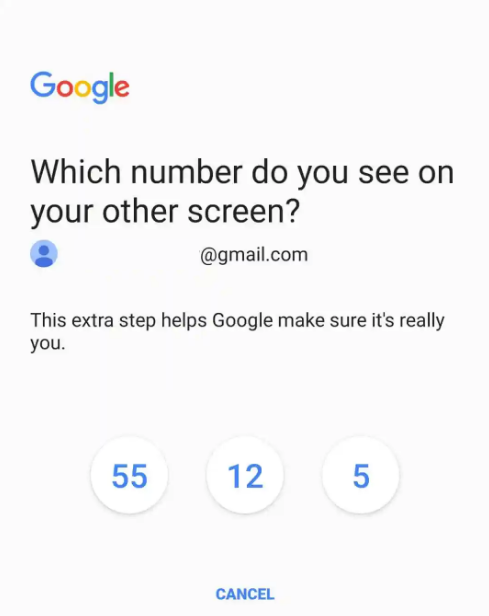 google-match-a-number-mfa
