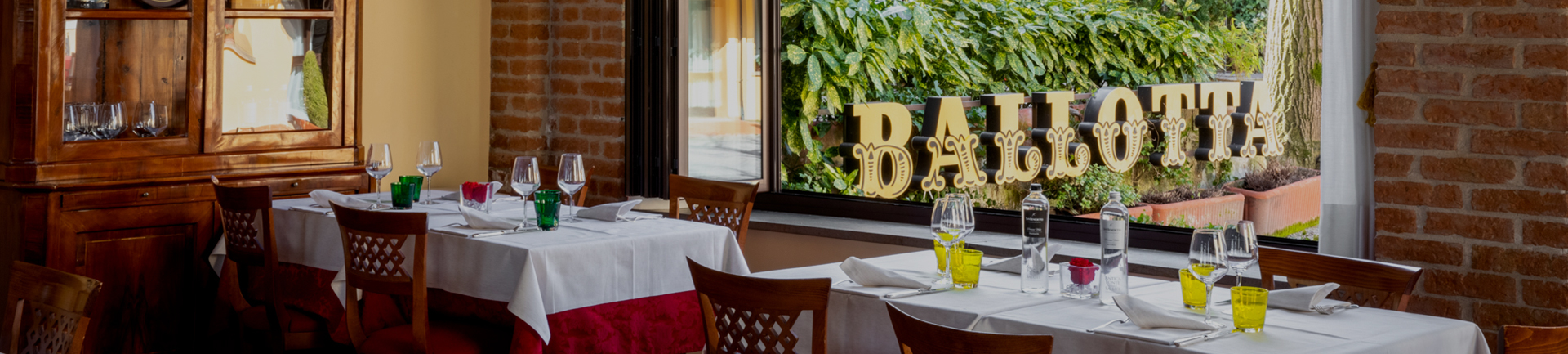 Antica Trattoria Ballotta,  a  restaurant where you can rediscover the flavors  of the Venetian tradition