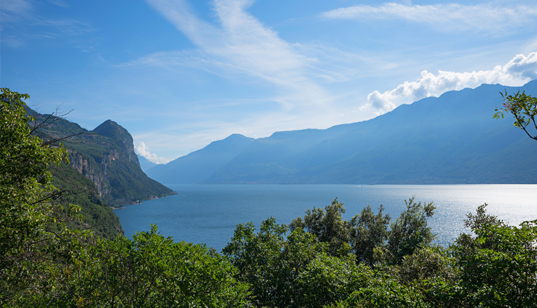 Tignale,  overlooking beauty