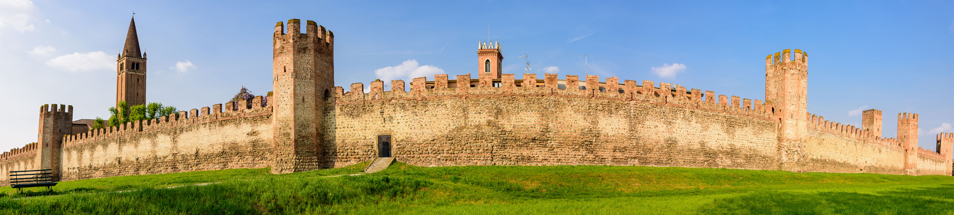 Montagnana,  beyond the walls and into history