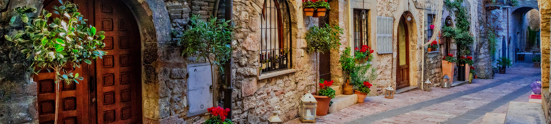 Authentic Umbria between art, flowers and history