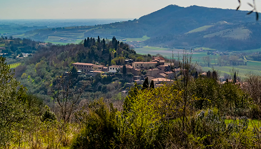 Arquà Petrarca. Un'atmosfera di autentica poesia.