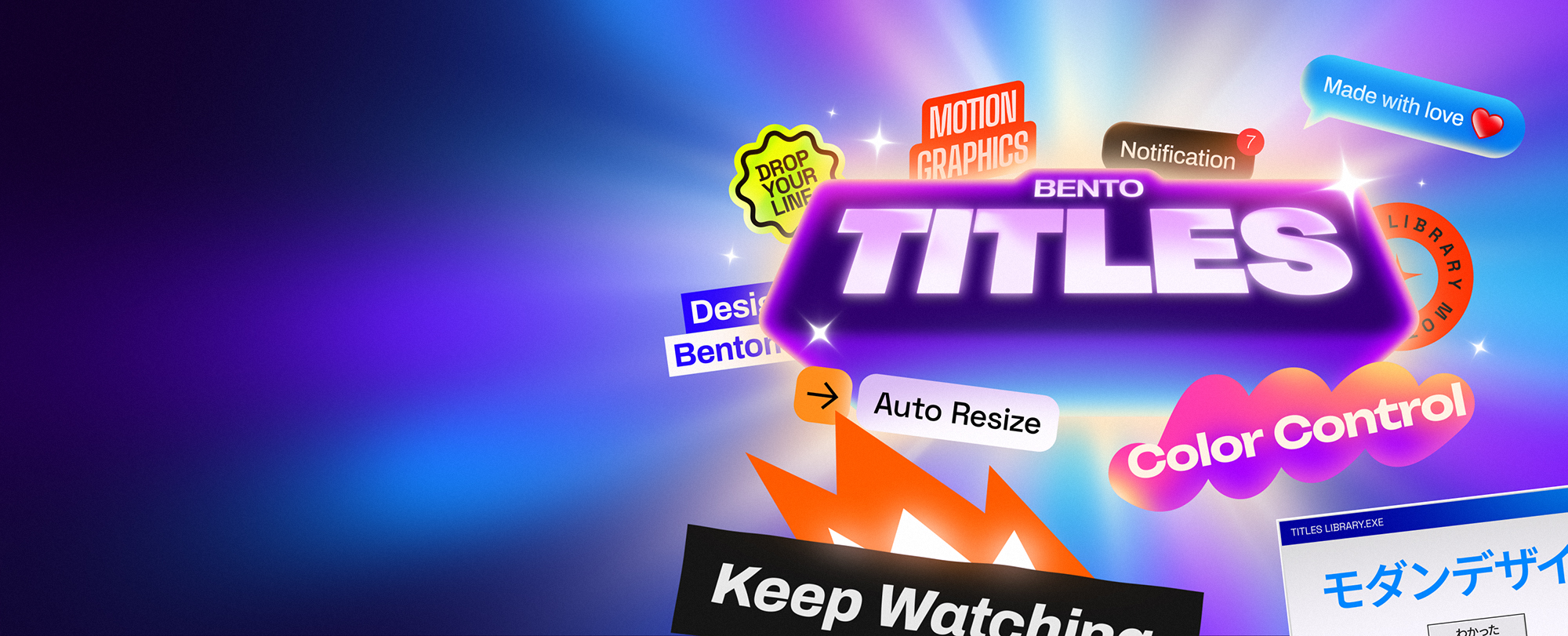 Bento Titles Preview