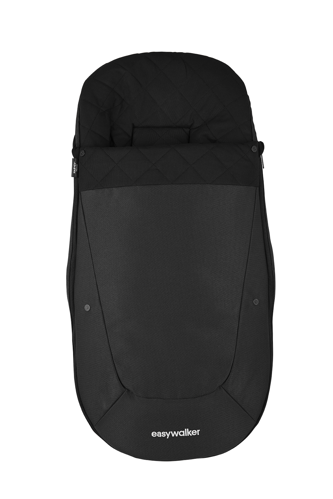 Easywalker - Voetenzak - Harvey³ Premium - Jet Black