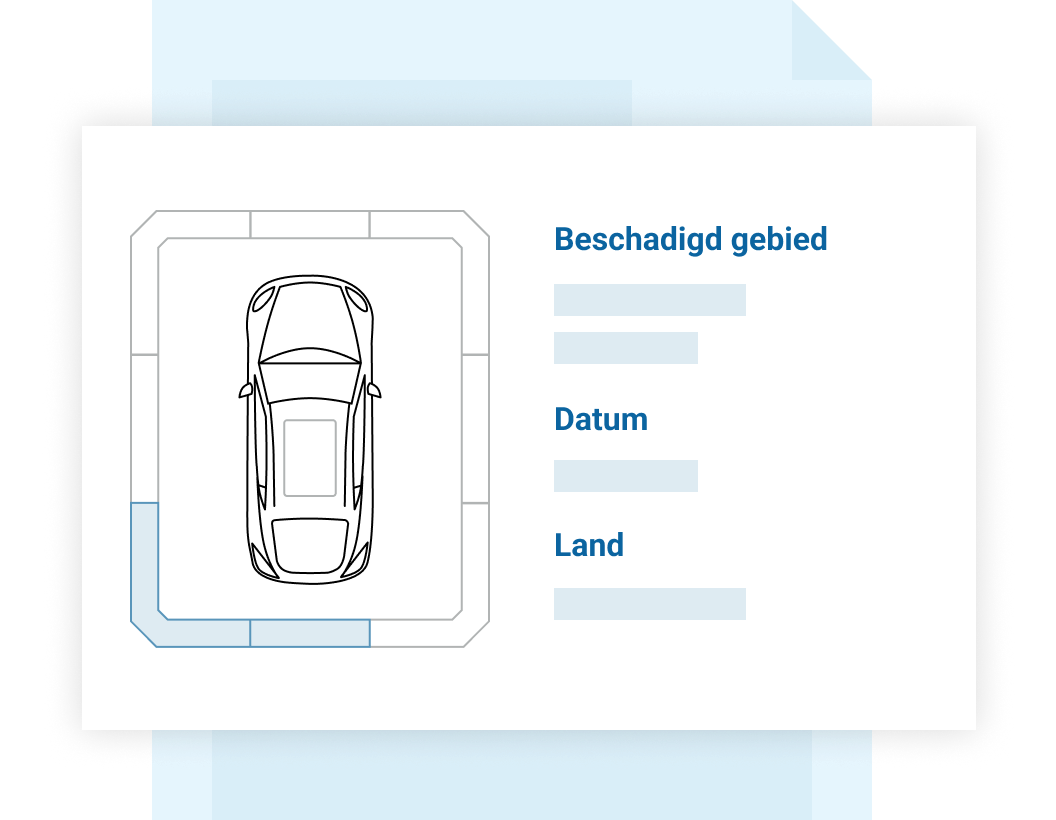 CARFAX Voertuighistorierapport: Schadeoverzicht