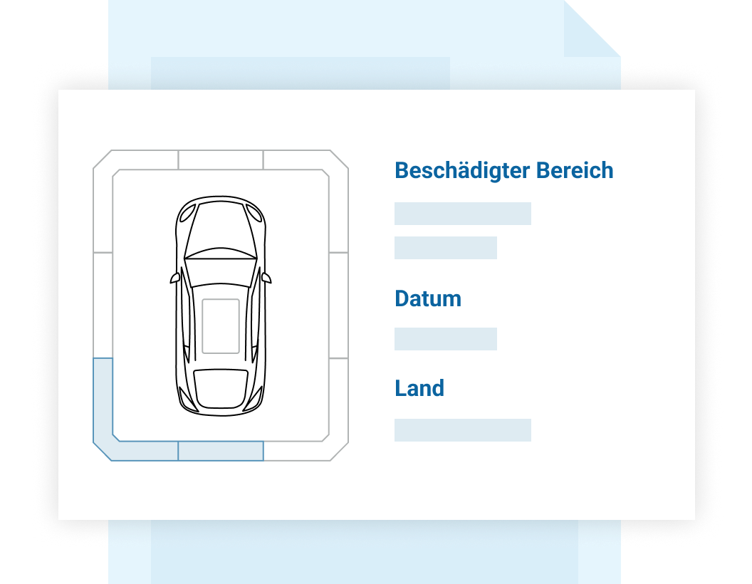 CARFAX Gebrauchtwagenhistorie: Die Schadensübersicht