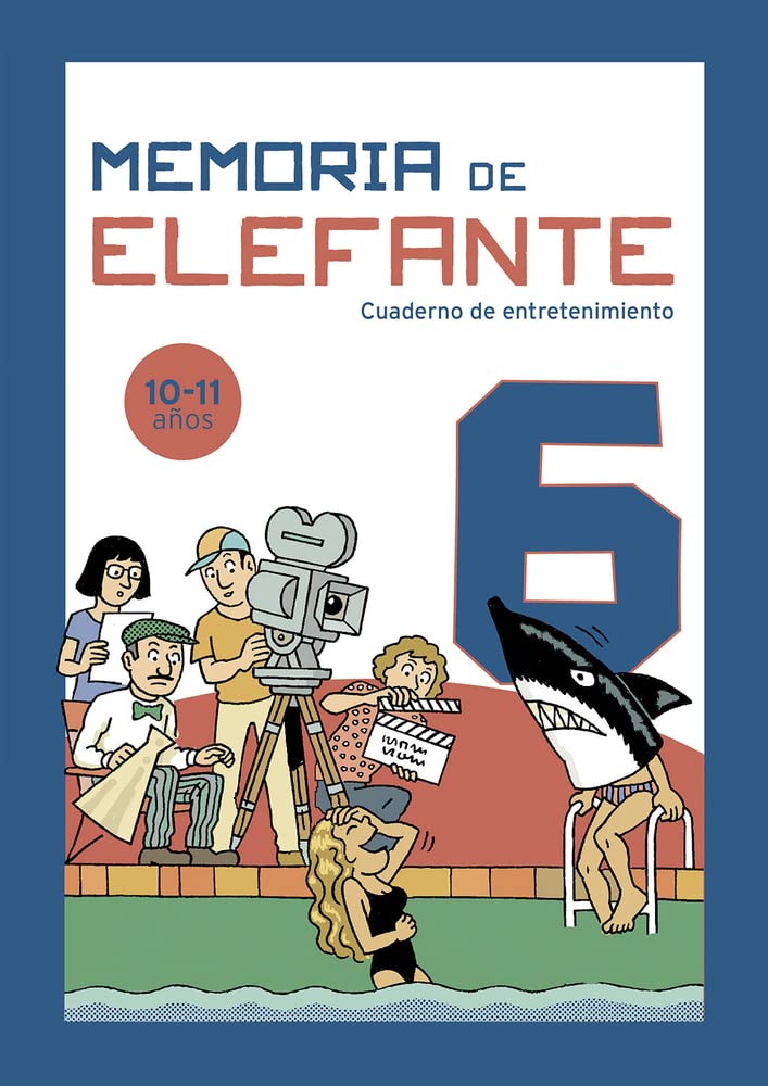 Memoria de elefante 6: cuaderno infantil para niños de 10 y 11 años