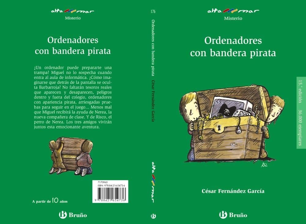 Ordenadores con bandera pirata (Castellano - A PARTIR DE 10 AÑOS - ALTAMAR)