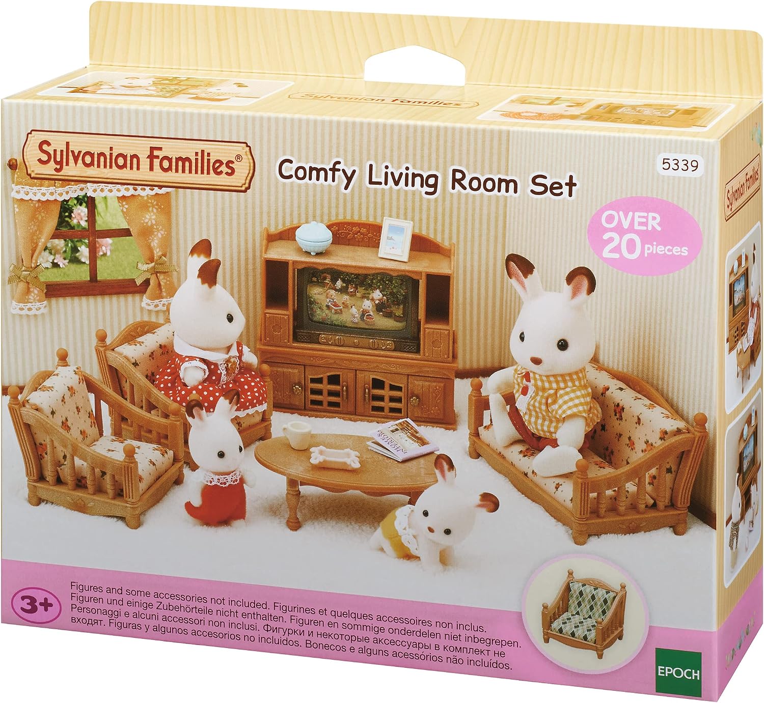 Sylvanian Families - 05339 - Set de salón de hogar (EPI)