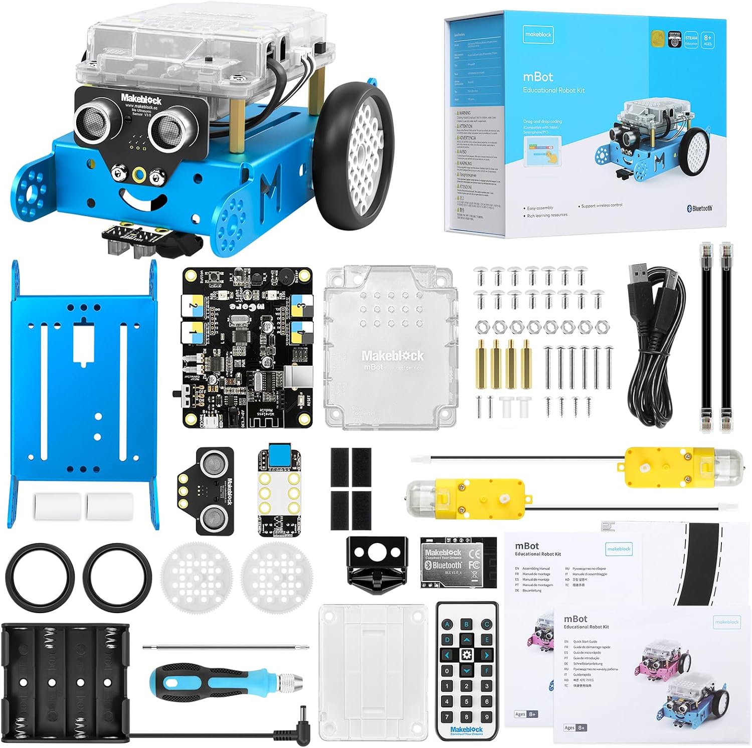 Makeblock mBot Juguete Stem Robots programables para niño Juguetes Controlados a Distancia