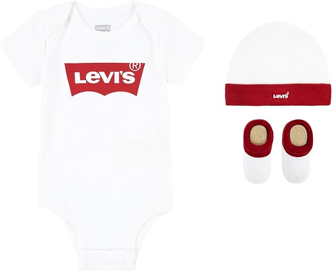 Levi's Classic Batwing Conjunto de 3 Piezas para Bebés