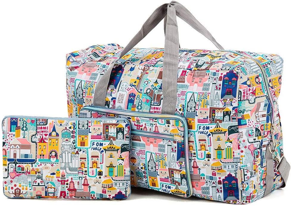 Arxus Bolso Grande de Viaje Plegable con Correa para el Hombro