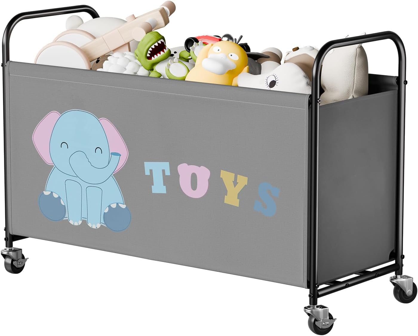 GRANNY SAYS Juguetero con ruedas, 135L organizador de juguetes extra grande