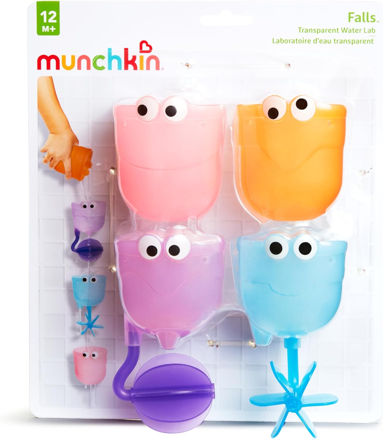 Munchkin Juguete de Baño Falls con Ventosas