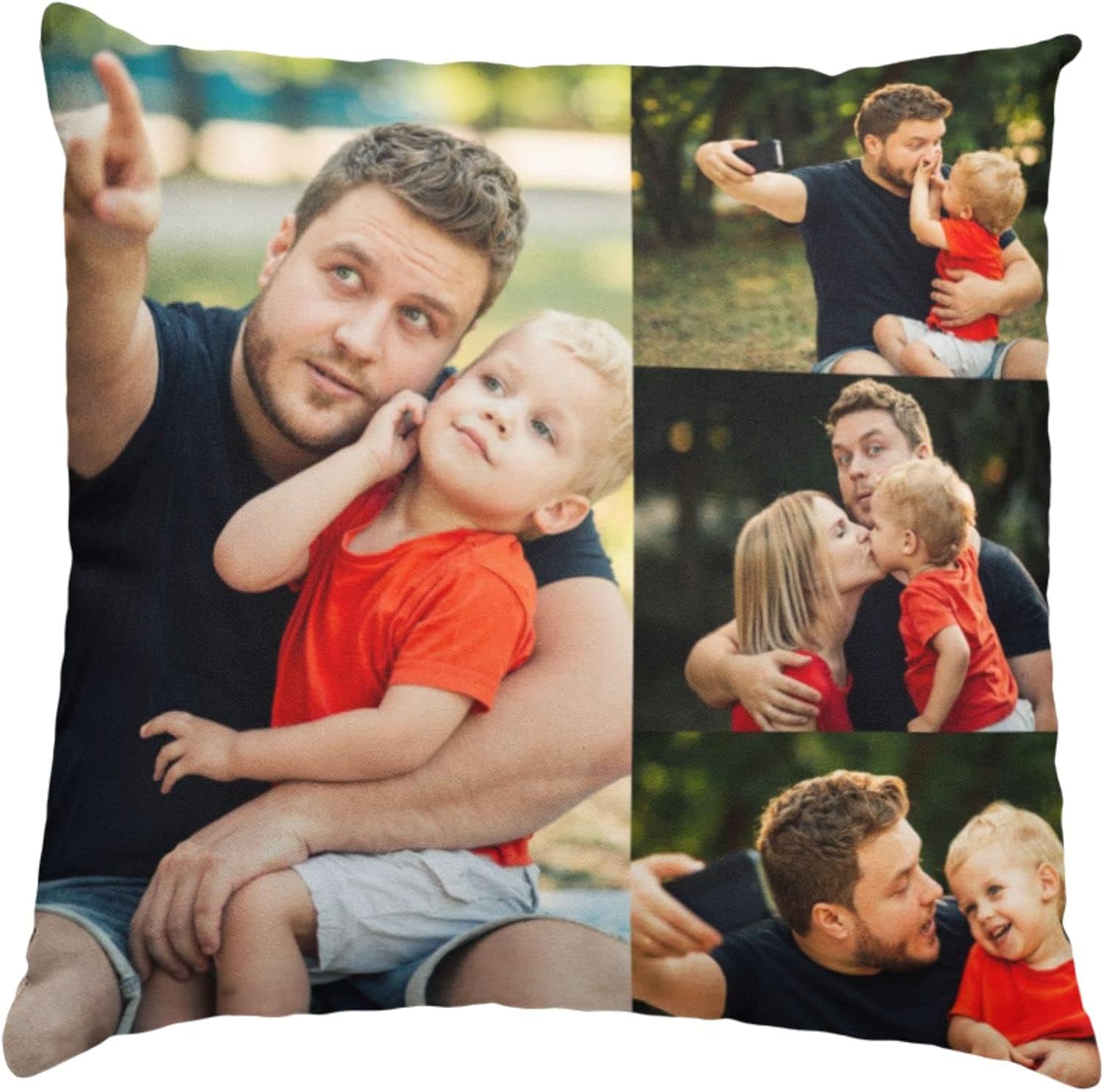 Cojín Personalizado 40x40 cm con Foto - Regalo Día de la Madre