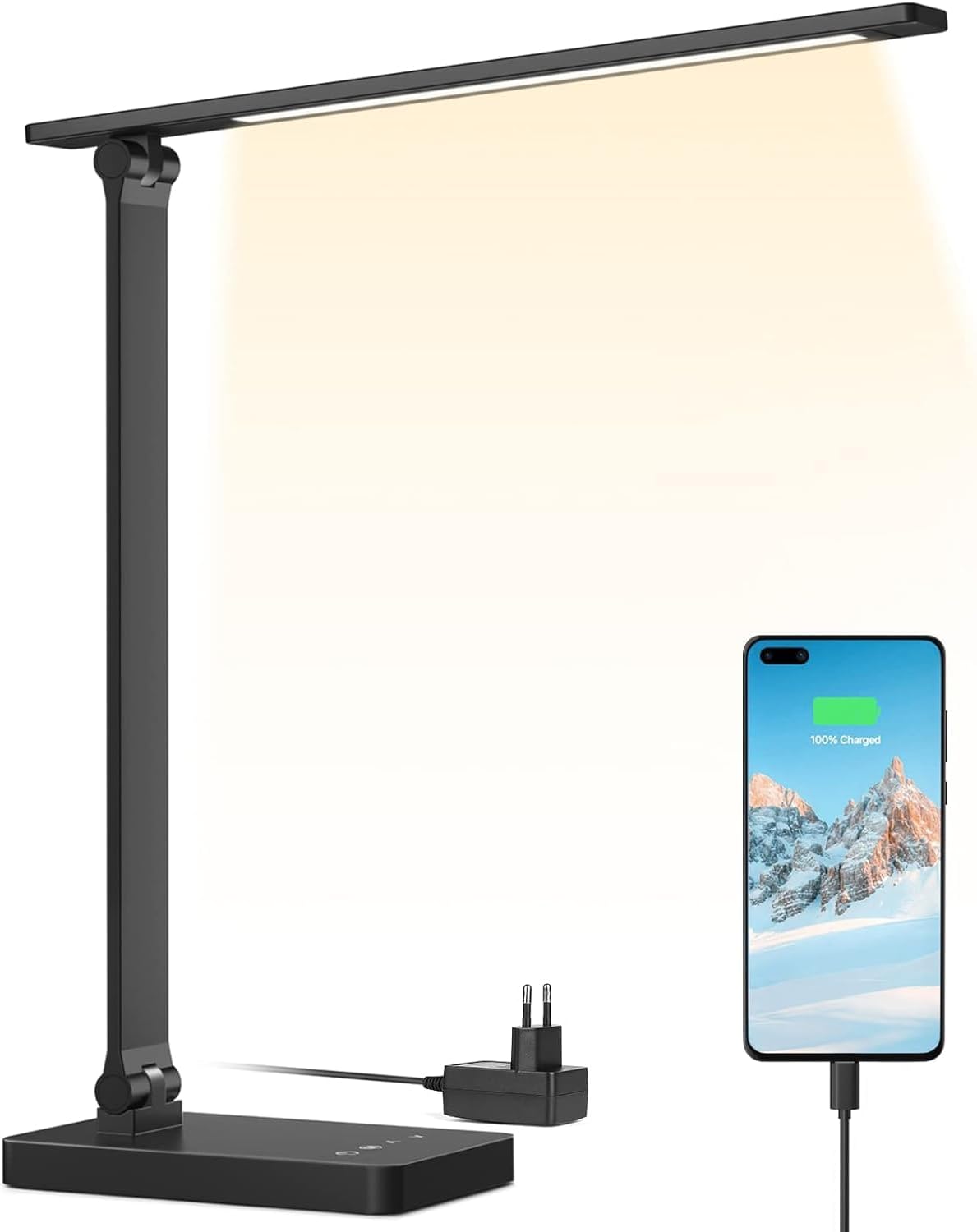 Lepro Lámpara Escritorio LED Flexo 15W